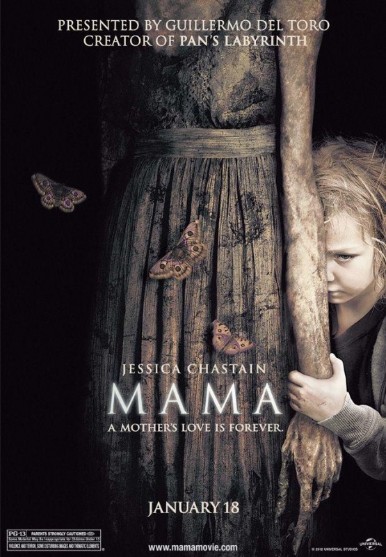 Mama (2013), Jessica Chastain horror movie | Videospace