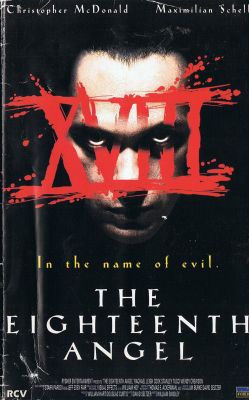 The Eighteenth Angel (1997) director William Bindley VHS RCV