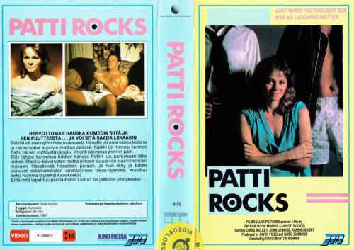 Patti Rocks (1988) director David Burton Morris VHS Juno Media