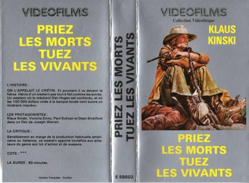 Priez les Morts, Tuez les Vivants (1971) director Giuseppe Vari VHS