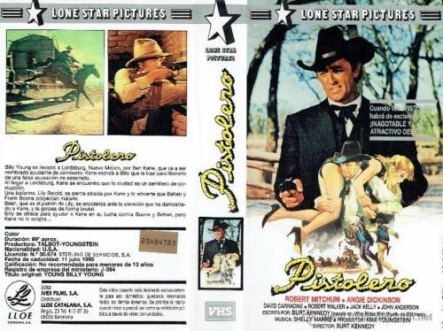 Pistolero (1969) director: Burt Kennedy | VHS | Unknown Distributor ...
