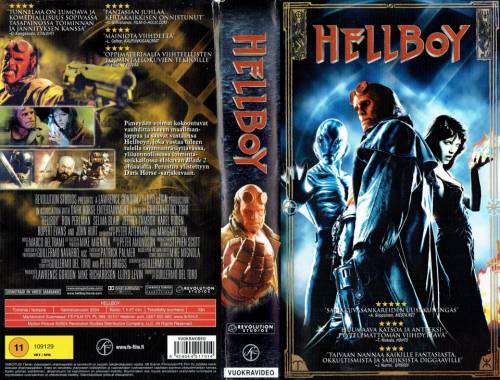 Hellboy (2004) director: Guillermo del Toro  VHS   Videospace